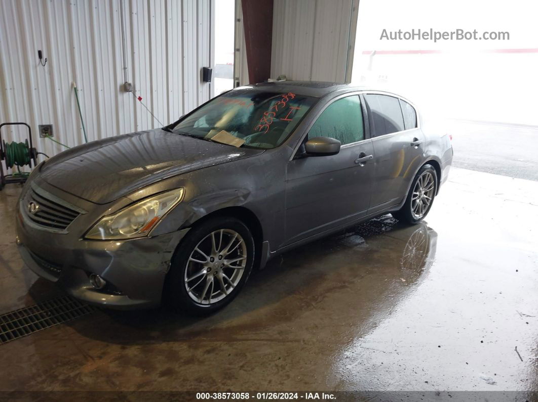 2011 Infiniti G37x   Silver vin: JN1CV6ARXBM411239