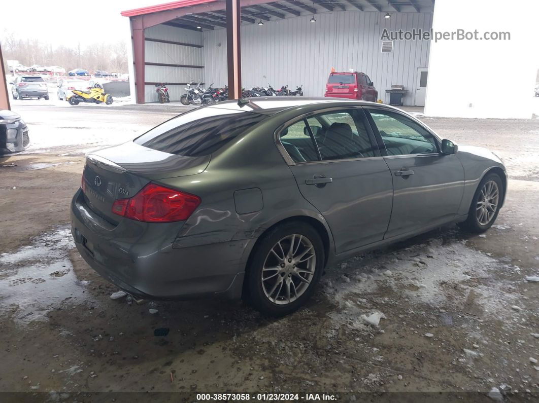 2011 Infiniti G37x   Silver vin: JN1CV6ARXBM411239