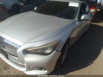 2016 Infiniti Q50 2.0t Silver vin: JN1CV7AP0GM200059