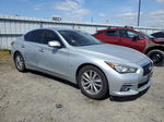 2016 Infiniti Q50 Base Silver vin: JN1CV7AP0GM201003