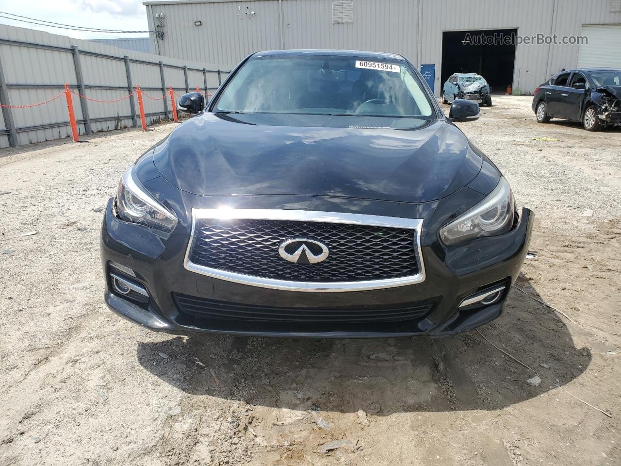 2016 Infiniti Q50 Base Black vin: JN1CV7AP0GM201146