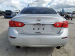 2016 Infiniti Q50 Base Серебряный vin: JN1CV7AP0GM203107