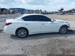 2018 Infiniti Q50 2.0t Pure White vin: JN1CV7AP0JM240858