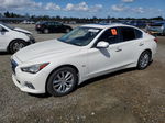 2016 Infiniti Q50 Base White vin: JN1CV7AP1GM201396