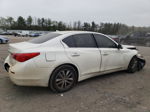 2016 Infiniti Q50 Base Белый vin: JN1CV7AP4GM200212