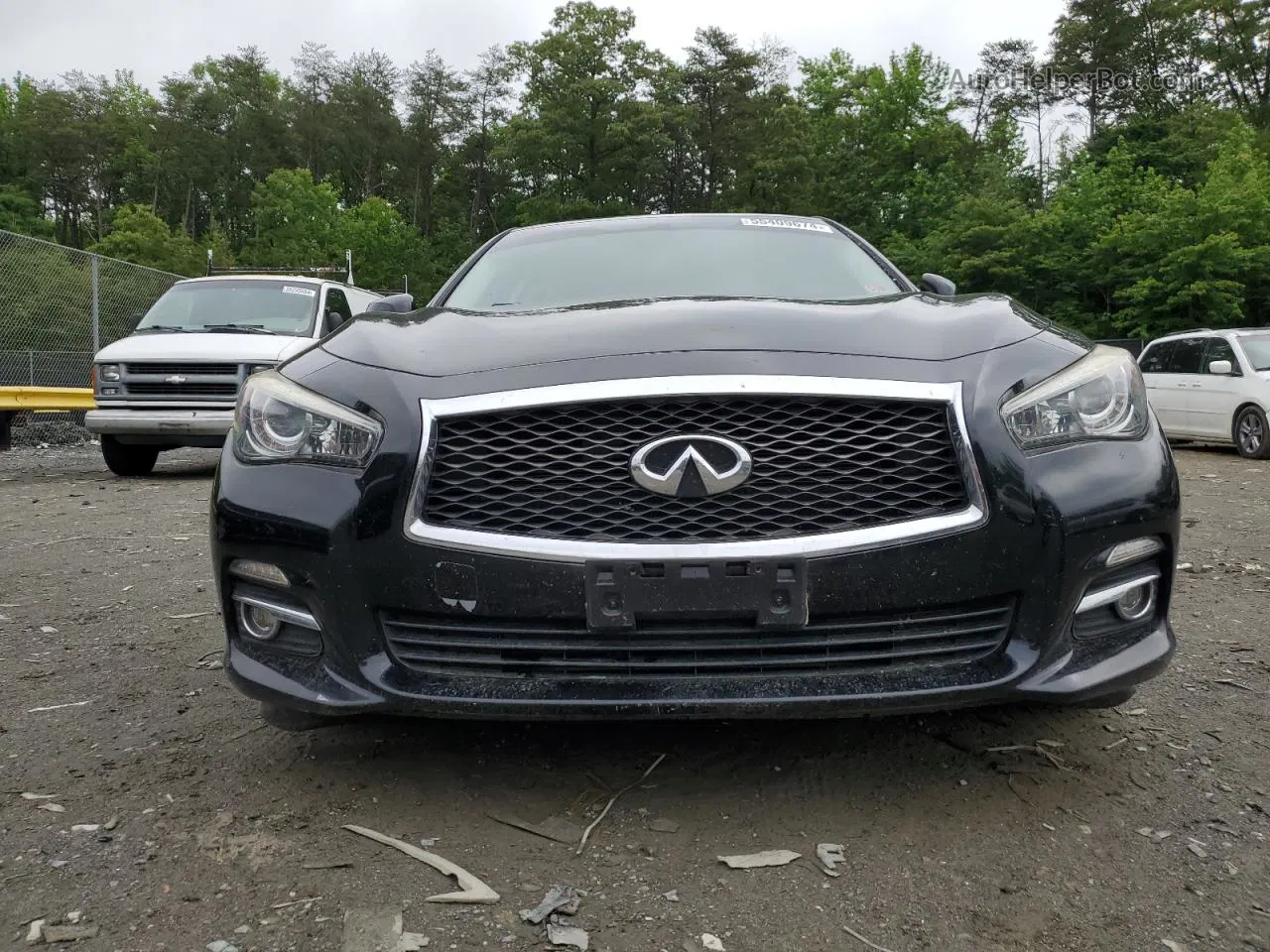 2016 Infiniti Q50 Base Black vin: JN1CV7AP5GM201045