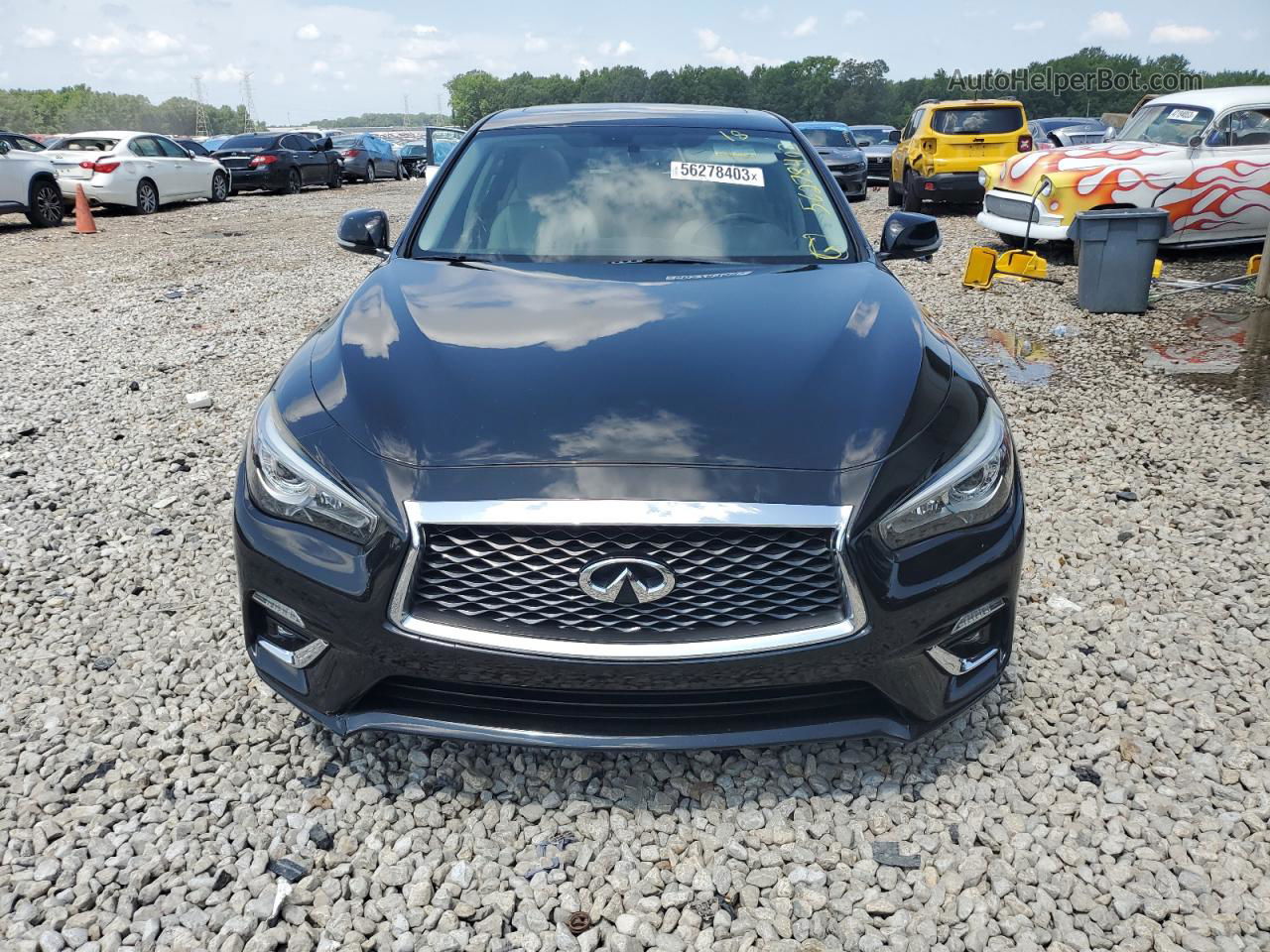 2018 Infiniti Q50 Pure Черный vin: JN1CV7AP5JM240676