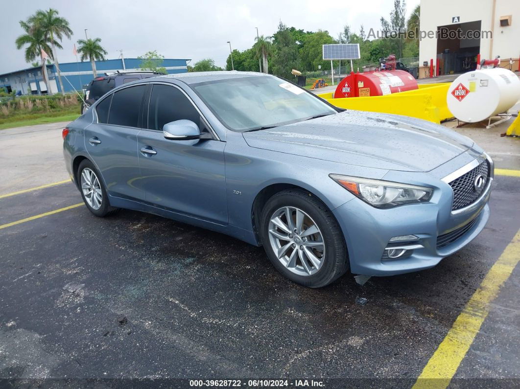 2016 Infiniti Q50 2.0t Base/2.0t Premium Серебряный vin: JN1CV7AP6GM202835