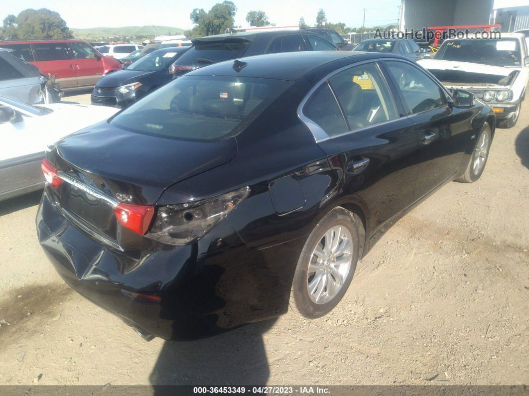 2016 Infiniti Q50 2.0t Black vin: JN1CV7AP7GM202889