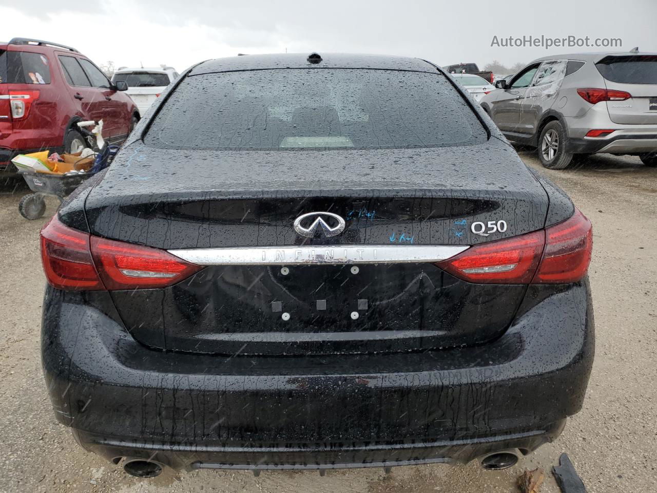 2018 Infiniti Q50 Pure Black vin: JN1CV7AP7JM241473