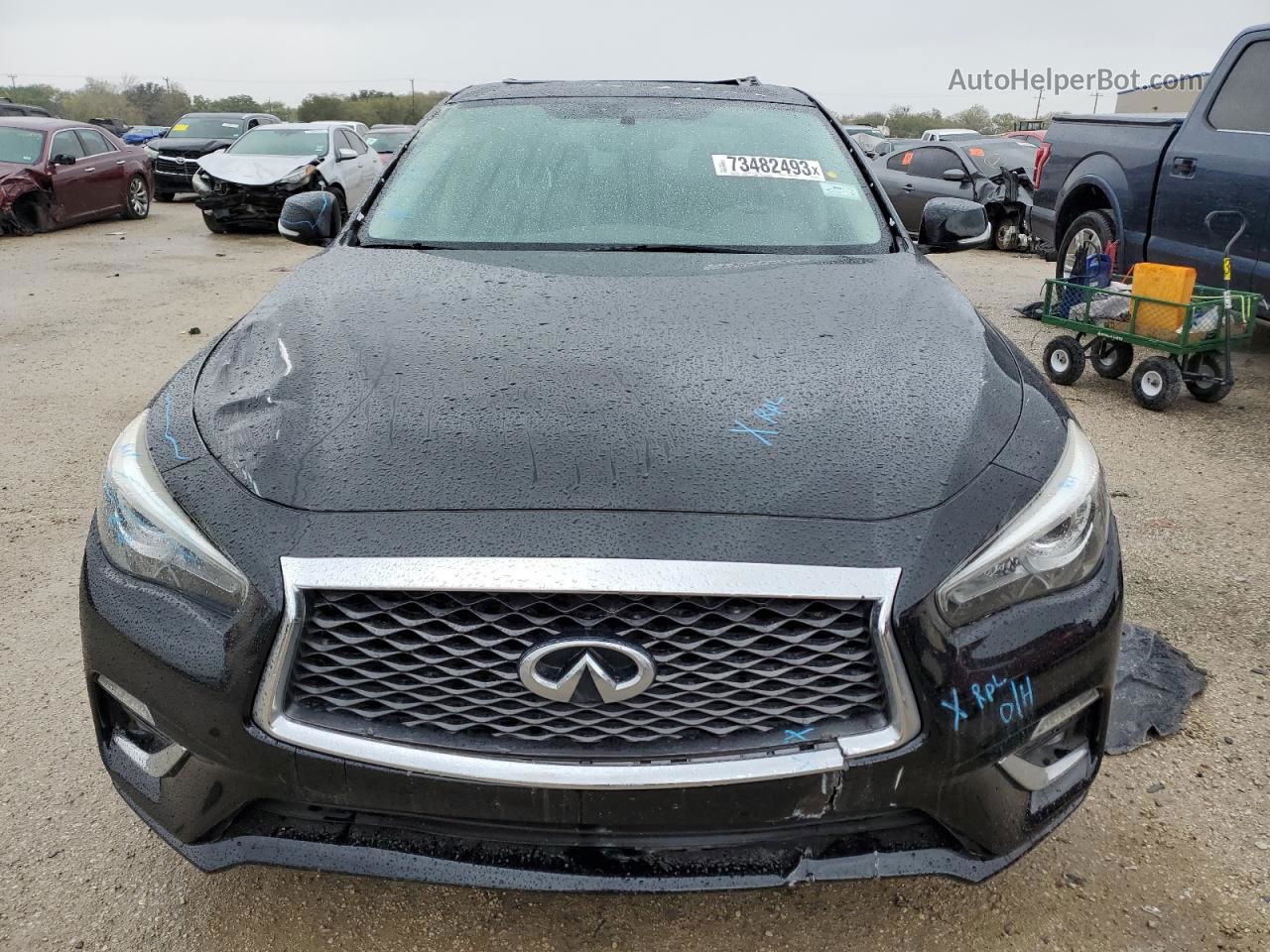 2018 Infiniti Q50 Pure Black vin: JN1CV7AP7JM241473