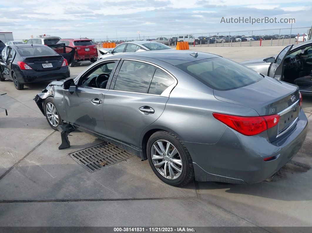 2016 Infiniti Q50 2.0t Premium Серый vin: JN1CV7AP8GM200052