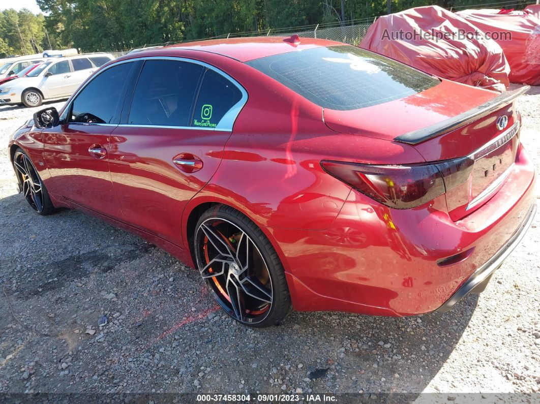 2016 Infiniti Q50 2.0t Premium Red vin: JN1CV7AP8GM201931