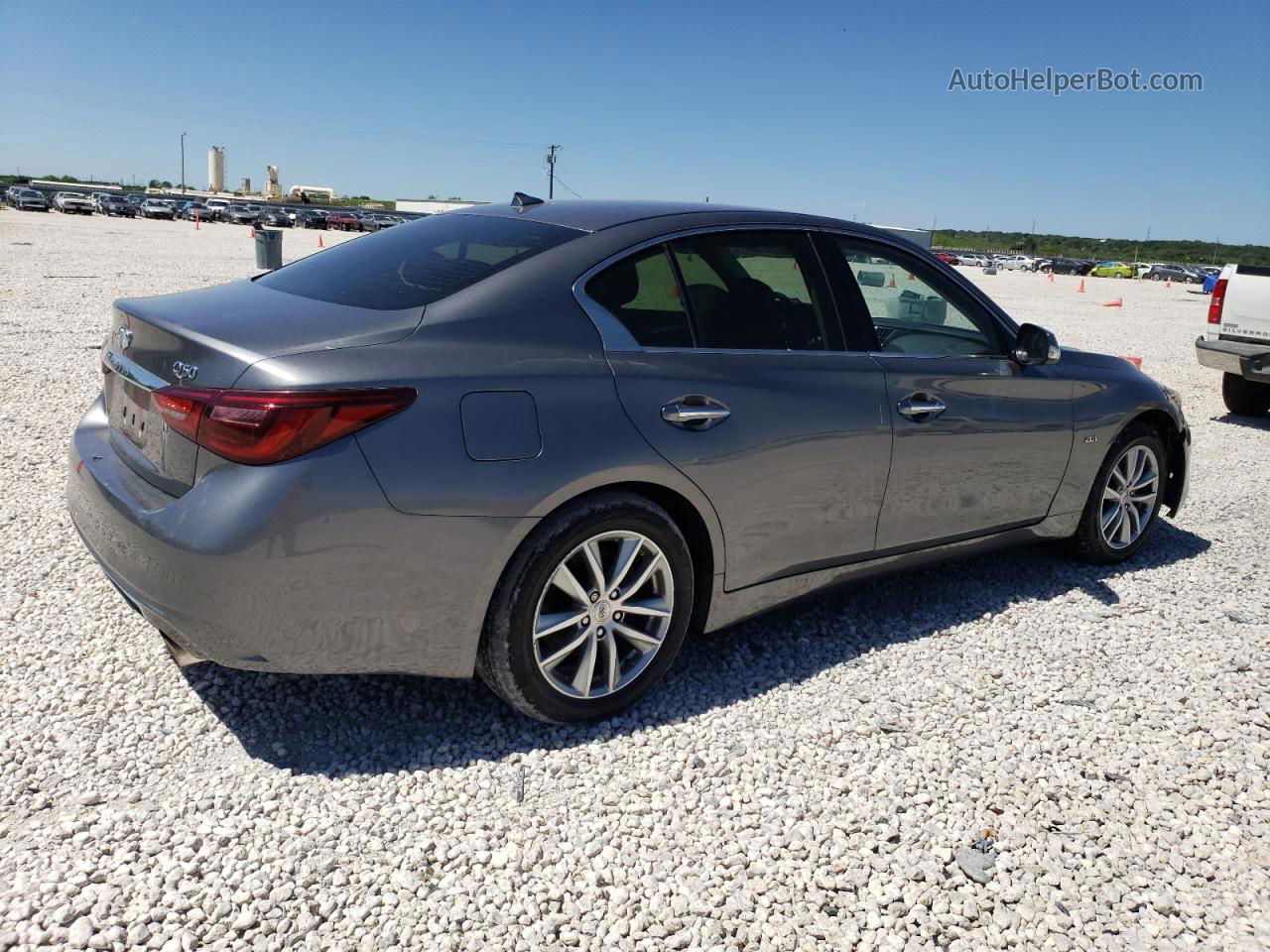 2018 Infiniti Q50 Pure Серый vin: JN1CV7AP9JM240809