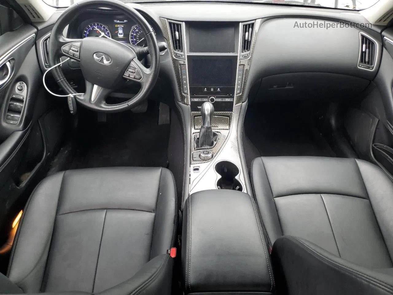 2016 Infiniti Q50 Base Серый vin: JN1CV7APXGM202496