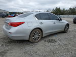 2016 Infiniti Q50 Base Silver vin: JN1CV7APXGM203681