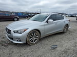 2016 Infiniti Q50 Base Silver vin: JN1CV7APXGM203681