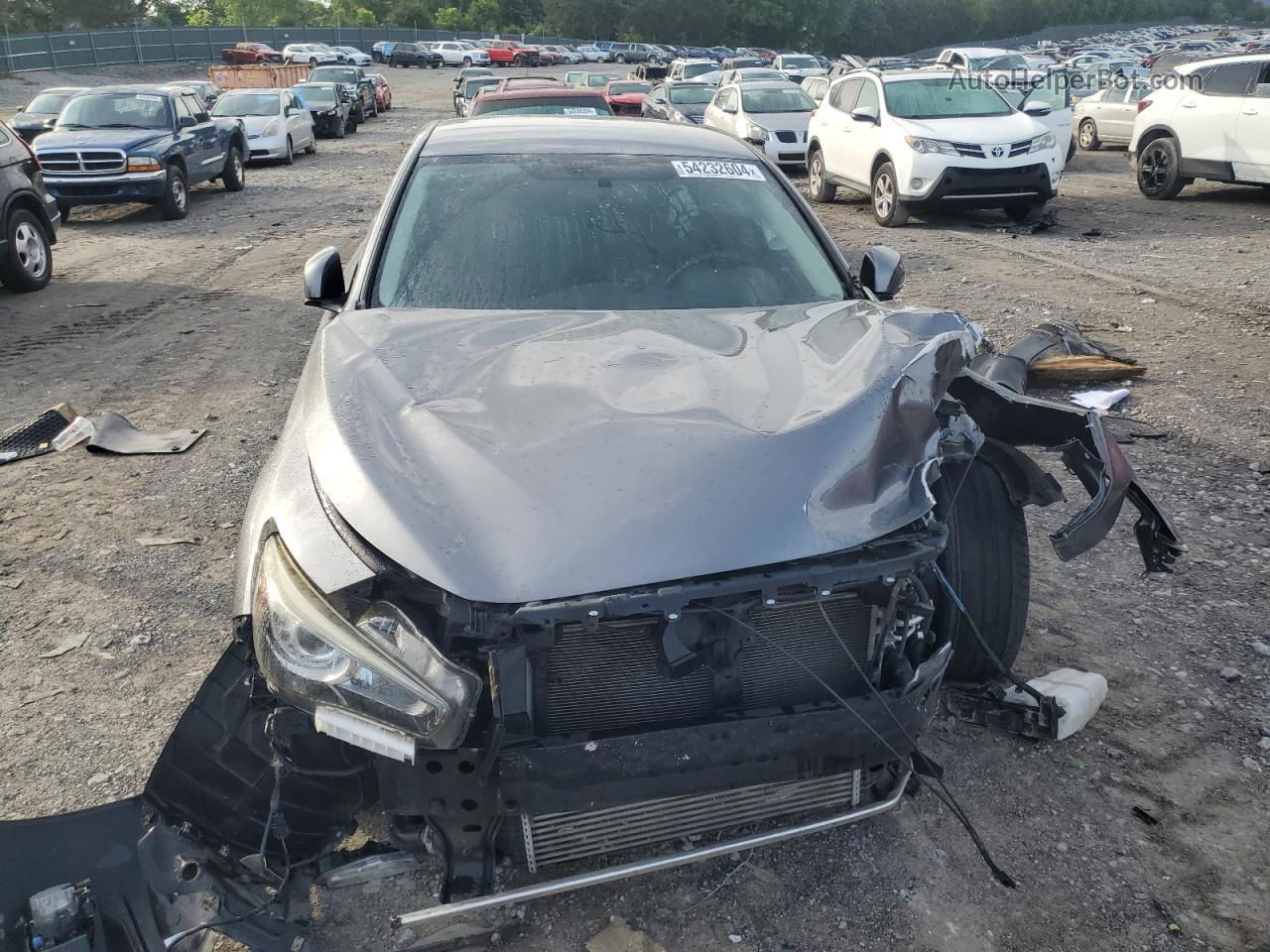 2018 Infiniti Q50 Pure Gray vin: JN1CV7APXJM240639