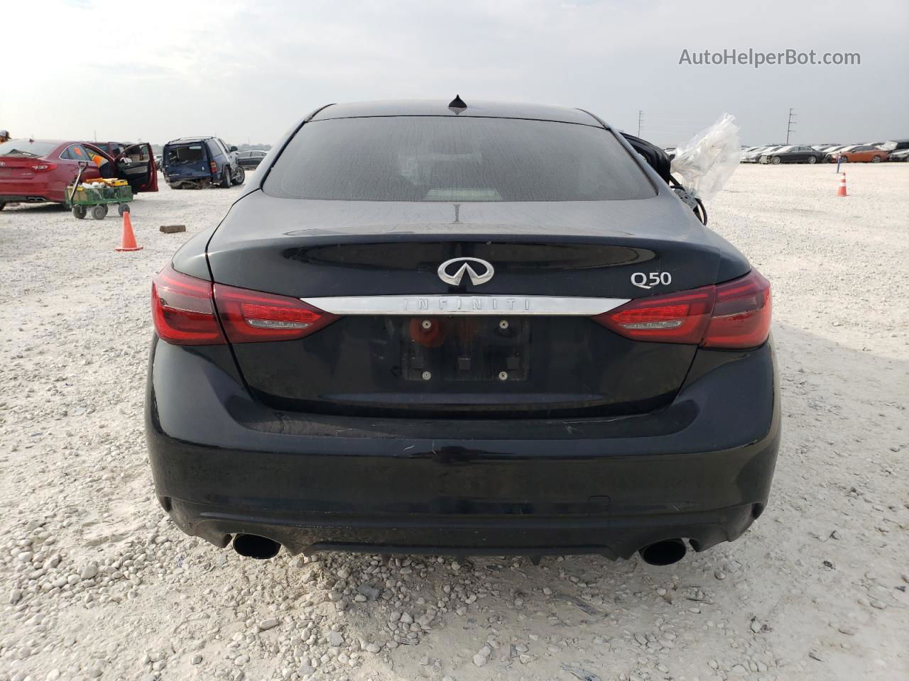 2018 Infiniti Q50 Pure Black vin: JN1CV7APXJM241614