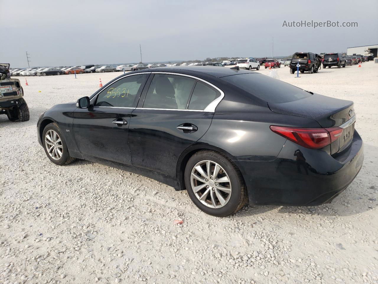 2018 Infiniti Q50 Pure Black vin: JN1CV7APXJM241614