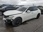 2016 Infiniti Q50 Base White vin: JN1CV7AR0GM253703