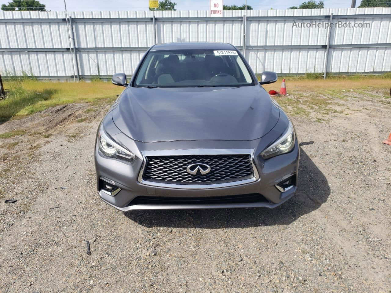 2018 Infiniti Q50 Pure Gray vin: JN1CV7AR1JM280027