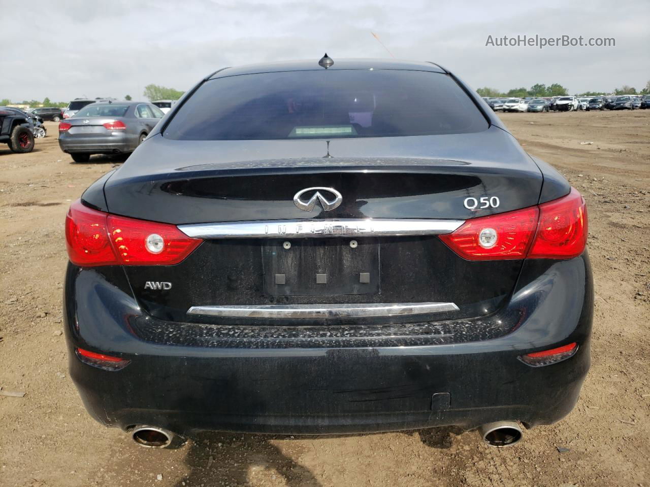 2016 Infiniti Q50 Base Black vin: JN1CV7AR3GM252027