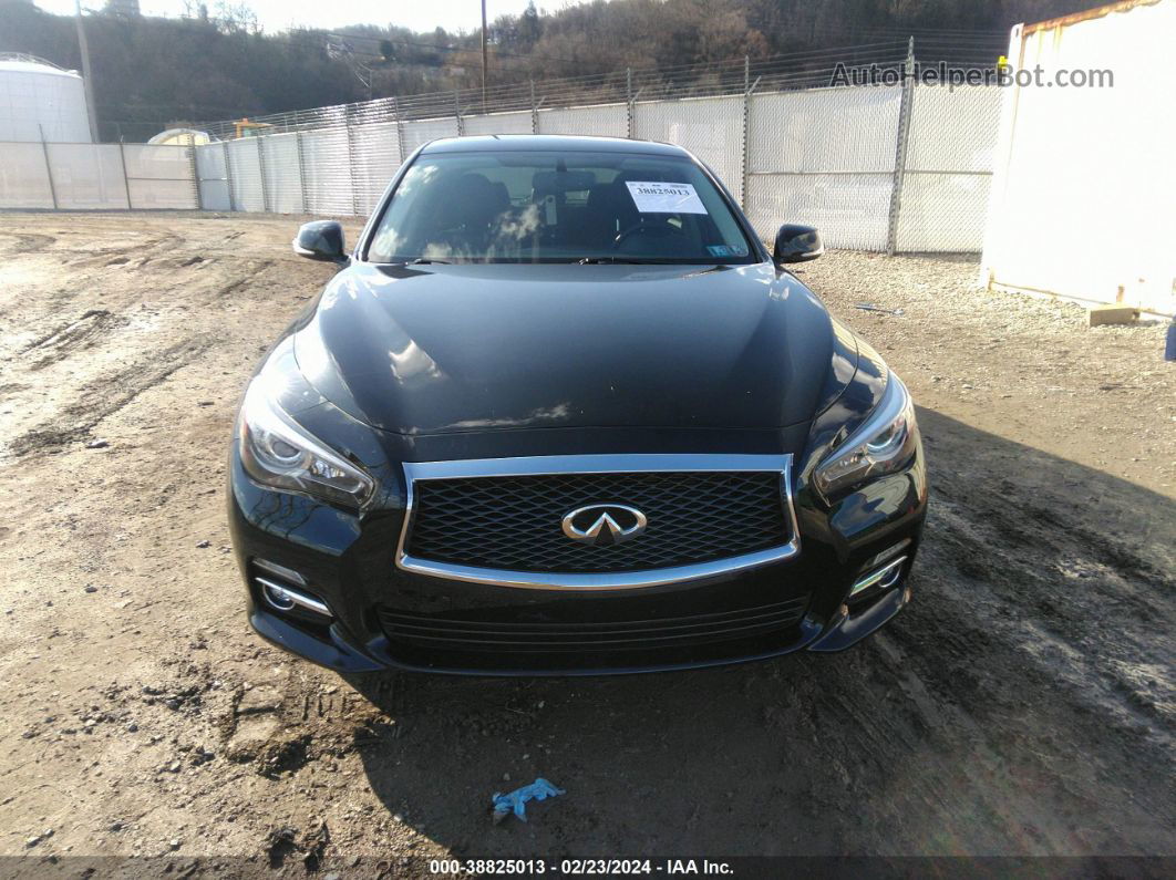 2016 Infiniti Q50 2.0t Base/2.0t Premium Black vin: JN1CV7AR4GM250559