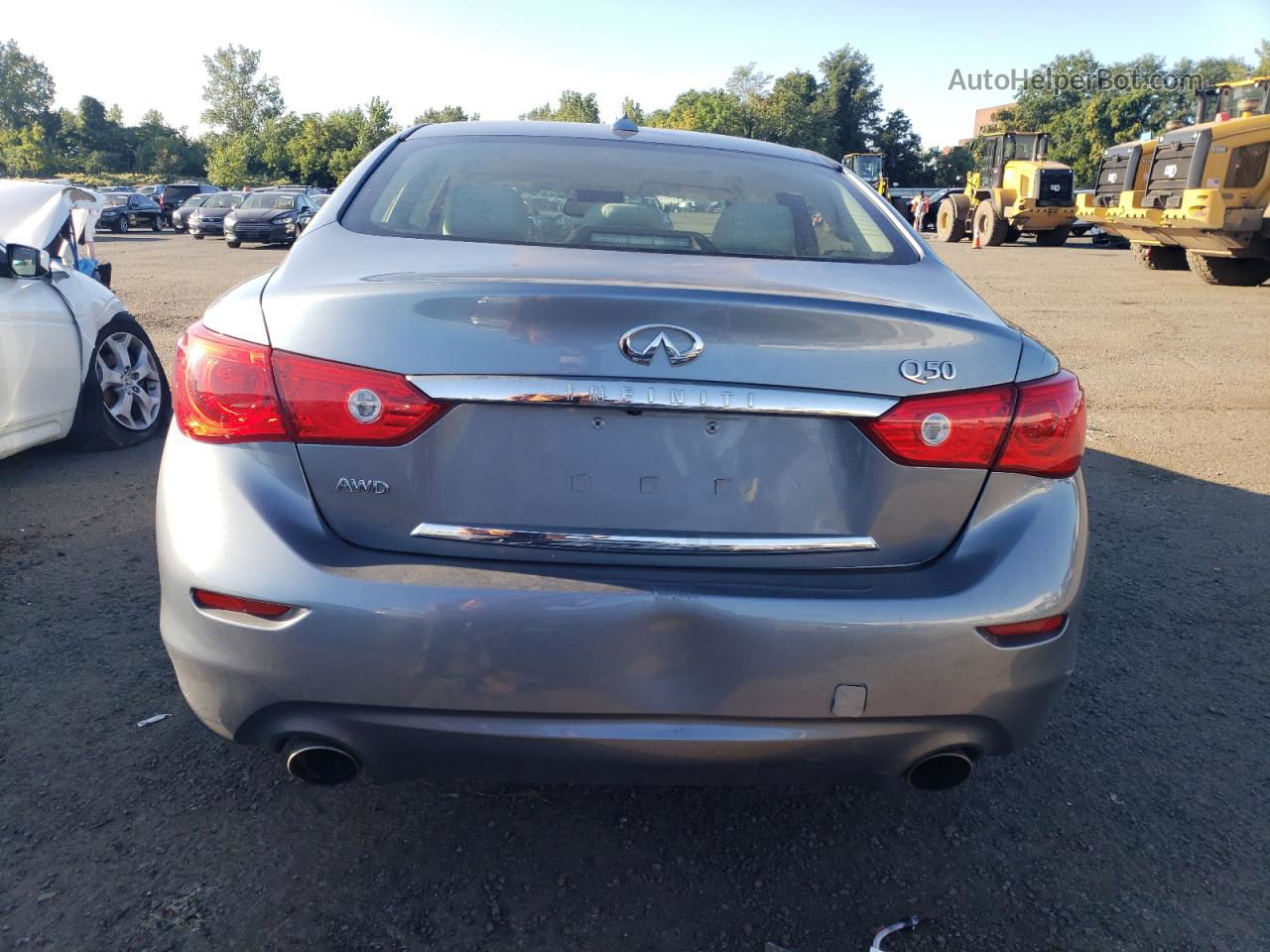 2016 Infiniti Q50 Base Бирюзовый vin: JN1CV7AR7GM252256