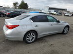 2016 Infiniti Q50 Base Silver vin: JN1CV7AR9GM250993