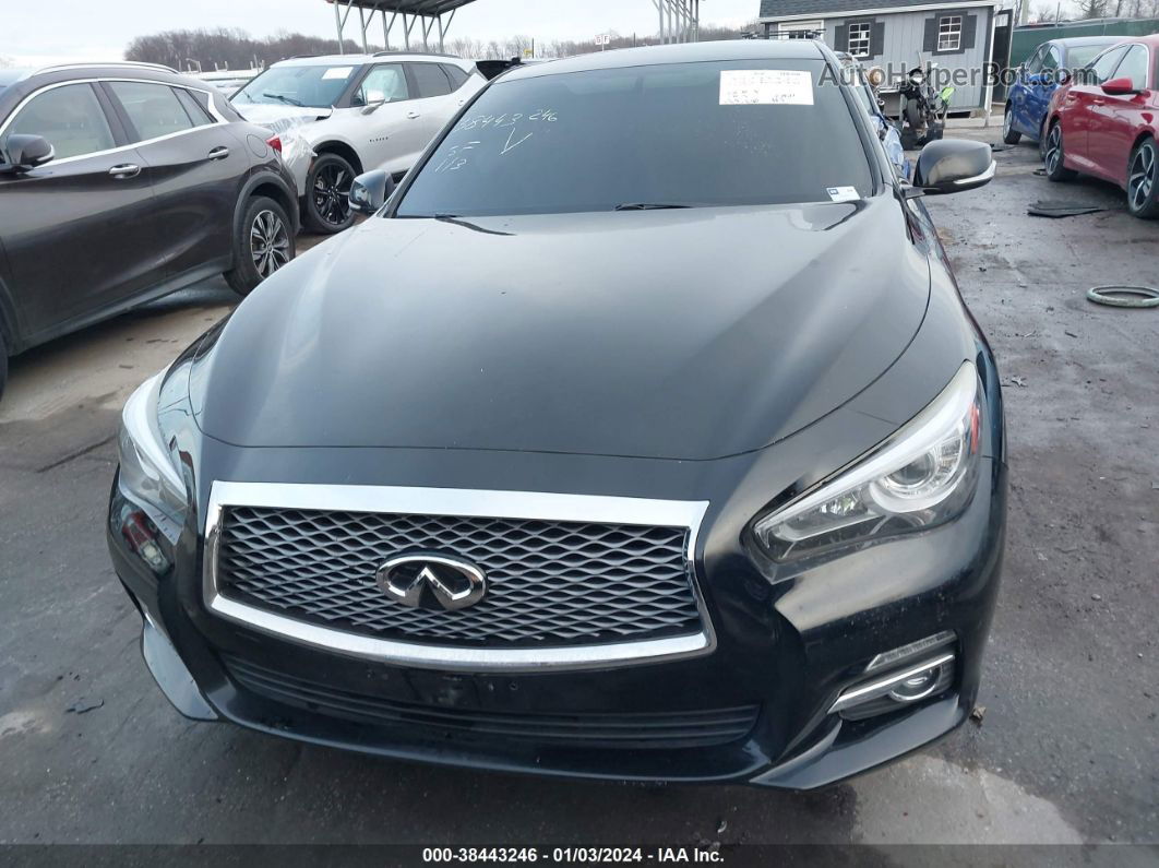 2016 Infiniti Q50 2.0t Premium Black vin: JN1CV7AR9GM253361