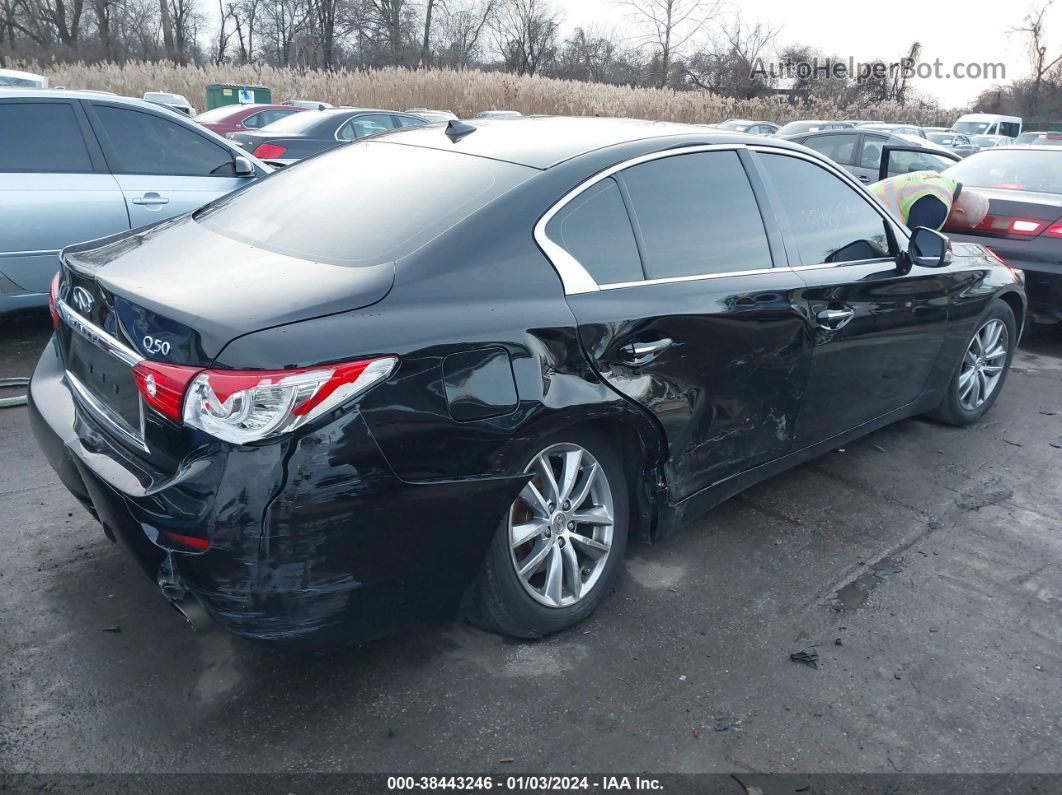 2016 Infiniti Q50 2.0t Premium Black vin: JN1CV7AR9GM253361