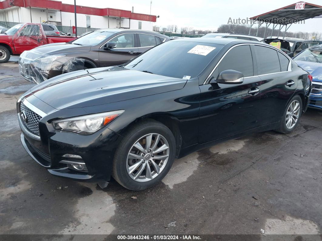 2016 Infiniti Q50 2.0t Premium Black vin: JN1CV7AR9GM253361