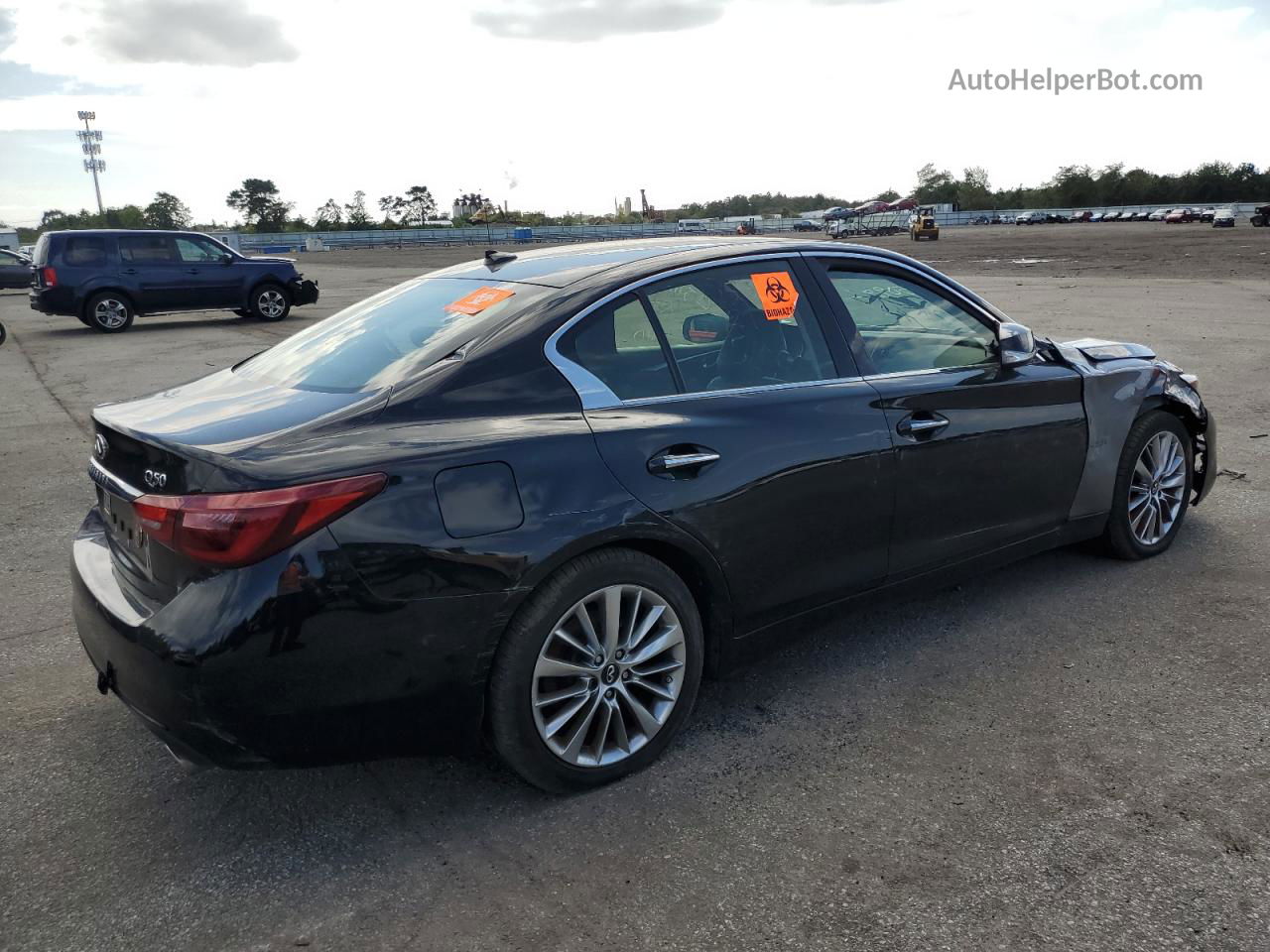 2018 Infiniti Q50 Pure Black vin: JN1CV7ARXJM280804