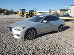 2018 Infiniti Q50 Luxe Silver vin: JN1EV7AP4JM358131