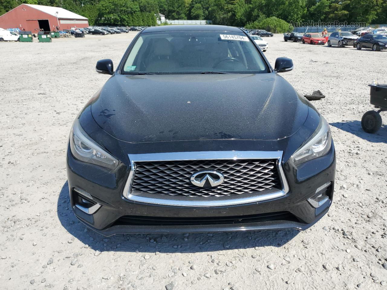 2018 Infiniti Q50 Luxe Black vin: JN1EV7AP0JM350270