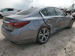 2018 Infiniti Q50 Luxe Gray vin: JN1EV7AP0JM350365