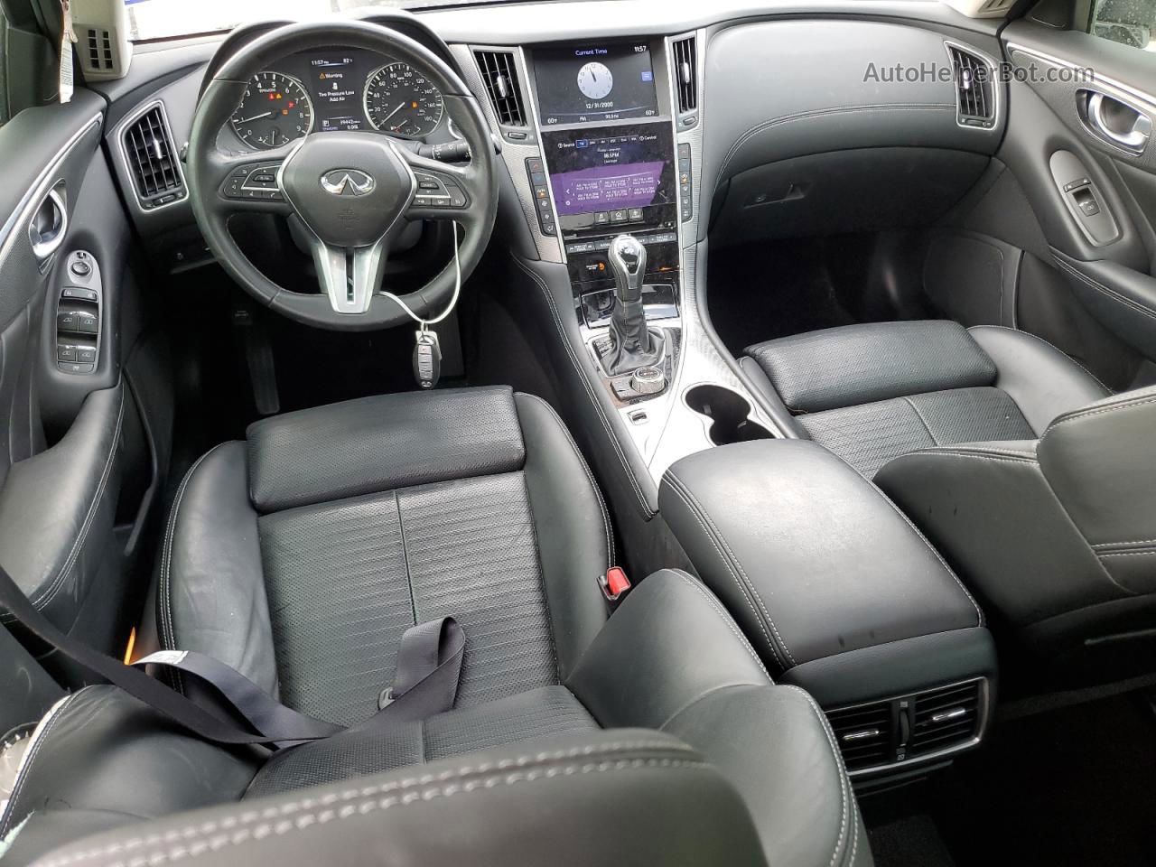 2018 Infiniti Q50 Luxe Gray vin: JN1EV7AP0JM350365