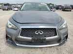 2018 Infiniti Q50 Luxe Gray vin: JN1EV7AP0JM350365