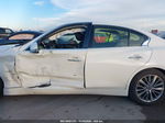 2018 Infiniti Q50 3.0t Luxe Белый vin: JN1EV7AP0JM356022