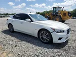 2018 Infiniti Q50 Luxe White vin: JN1EV7AP0JM360765