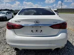 2018 Infiniti Q50 Luxe White vin: JN1EV7AP0JM360765