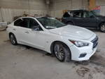 2018 Infiniti Q50 Luxe White vin: JN1EV7AP0JM363455