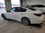 2018 Infiniti Q50 Luxe White vin: JN1EV7AP0JM363455