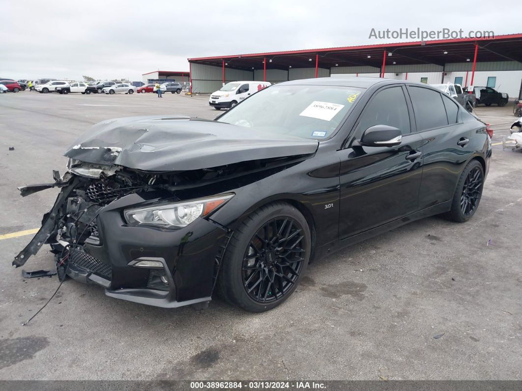 2018 Infiniti Q50 3.0t Sport Black vin: JN1EV7AP0JM364329