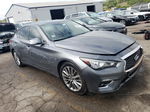 2018 Infiniti Q50 Luxe Silver vin: JN1EV7AP0JM364704