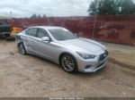 2019 Infiniti Q50 3.0t Luxe White vin: JN1EV7AP0KM511413