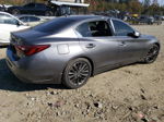 2019 Infiniti Q50 Luxe Gray vin: JN1EV7AP0KM512450