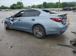 2019 Infiniti Q50 Luxe Blue vin: JN1EV7AP0KM513405