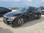 2016 Infiniti Q50 Premium Черный vin: JN1EV7AP1GM300082